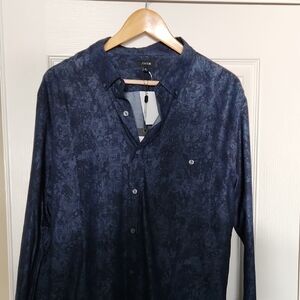 Joe's Jeans Blue Casual Button Down Shirt